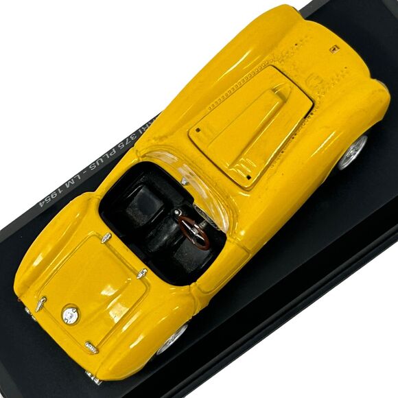 1954 Ferrari 375 Plus Le Mans Diecast Car Top Model Yellow Made In Italy 1/43 - Picture 9 of 13